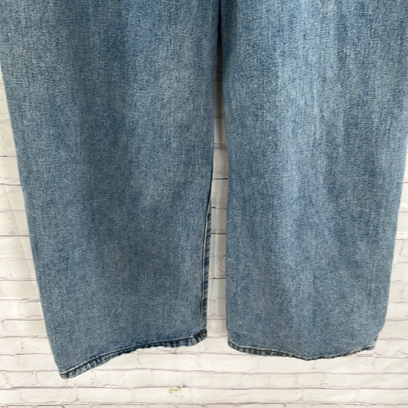 SHEIN high waisted wide legged jean size large - Picture 8 of 11